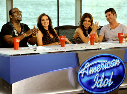 American Idol, Randy Jackson, Kara Dioguardi, Paula Abdul, Simon Cowell American Idol, Randy Jackson, Kara Dioguardi, Paula Abdul, Simon Cowell